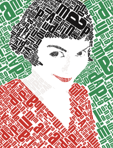 Typography Image of Amelie